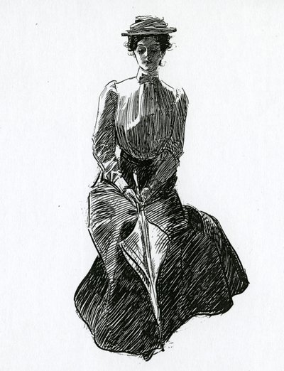 A Gibson Girl by Charles Dana Gibson